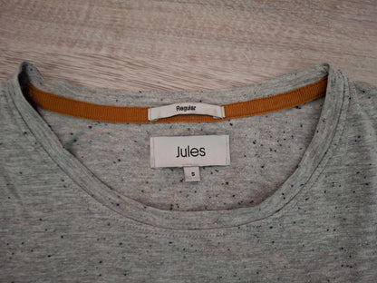 Tee shirt col rond imprimé message