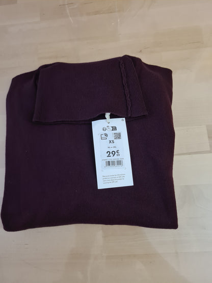 Pull col roulé essentiel