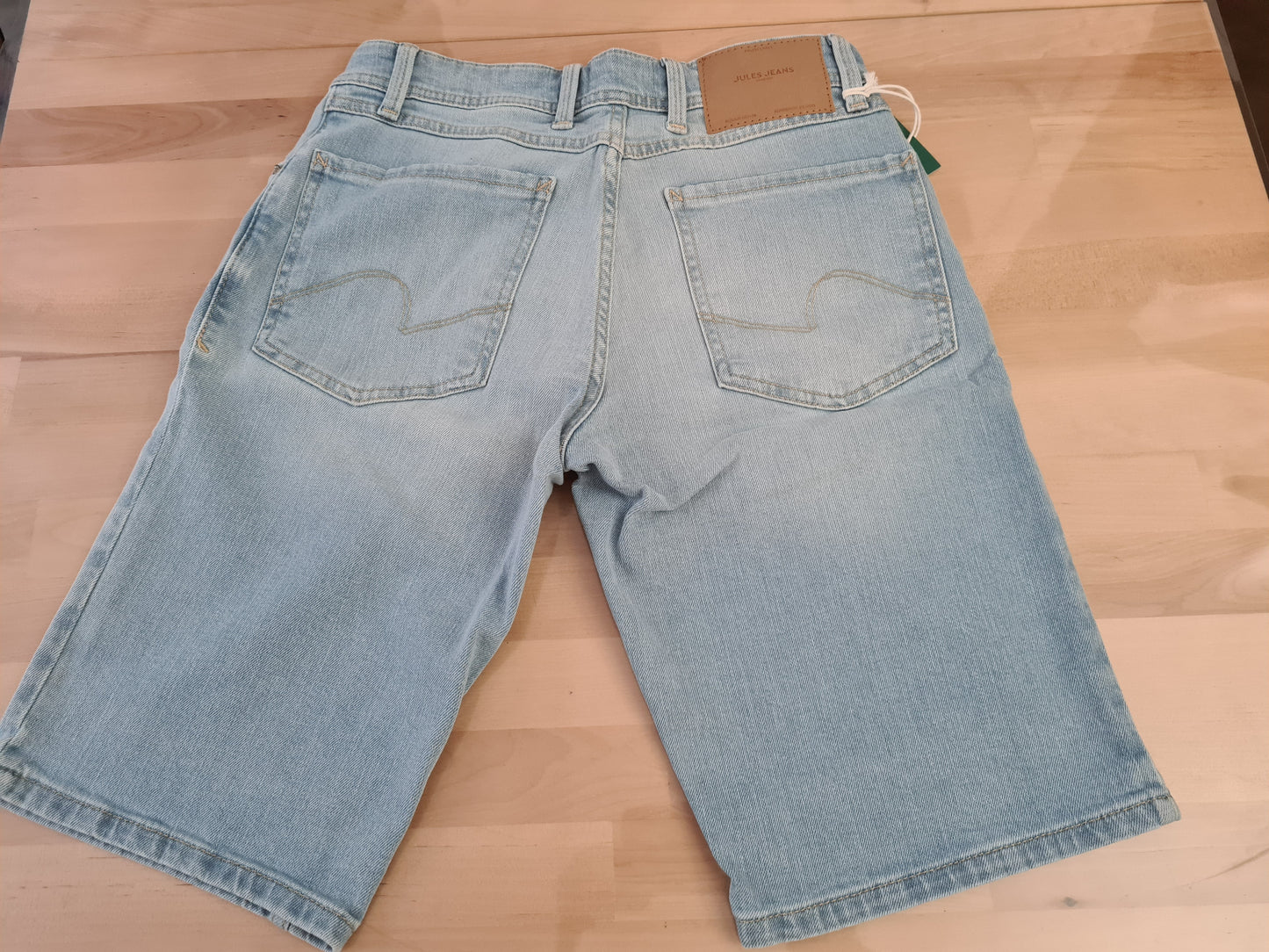 Bermuda en jean en coton recyclé