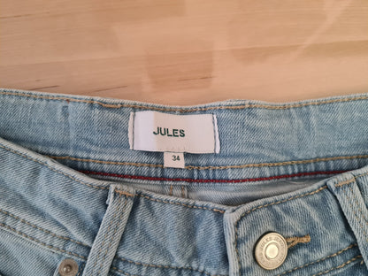 Bermuda en jean en coton recyclé