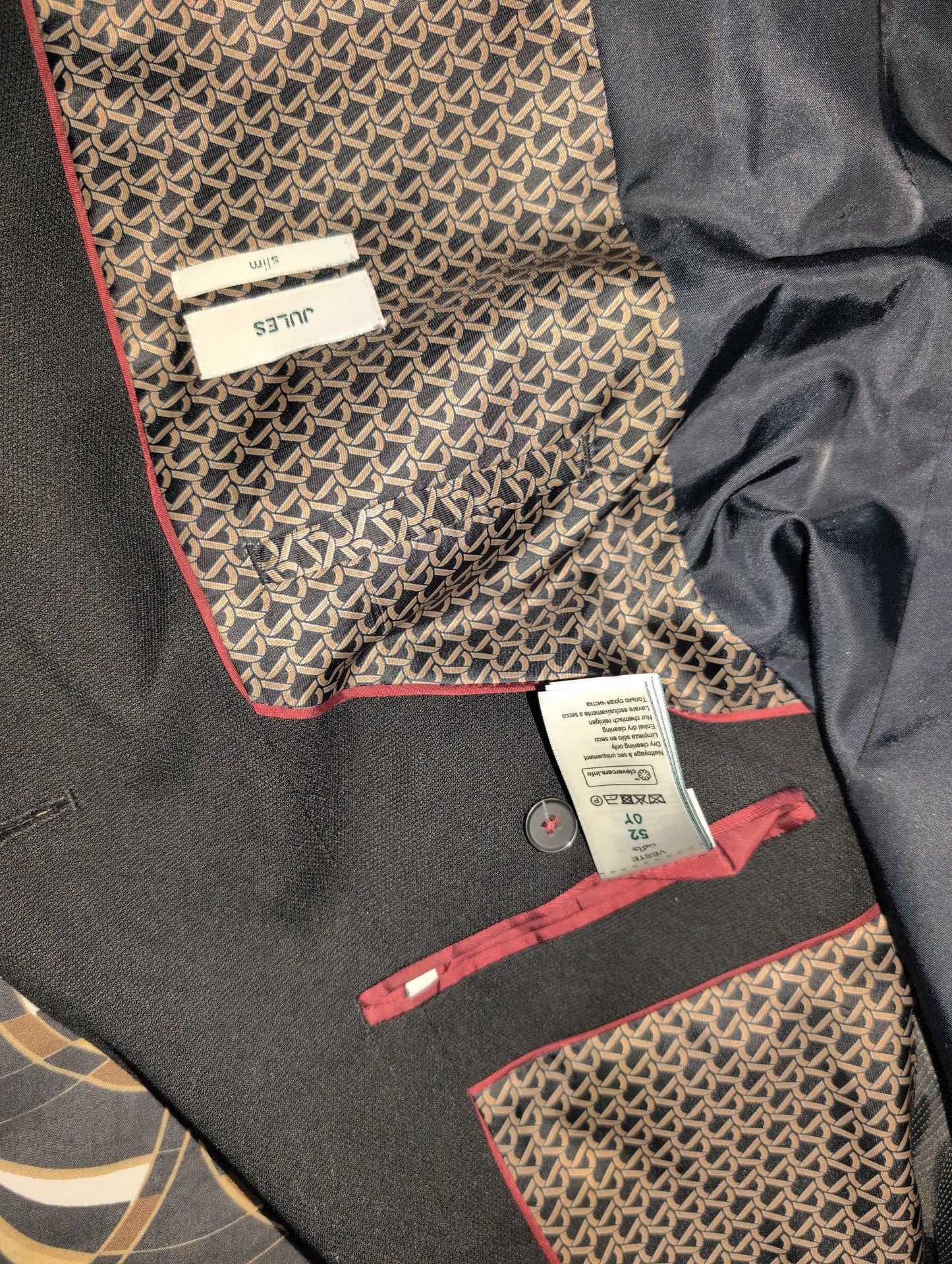 Veste costume Washington Noir