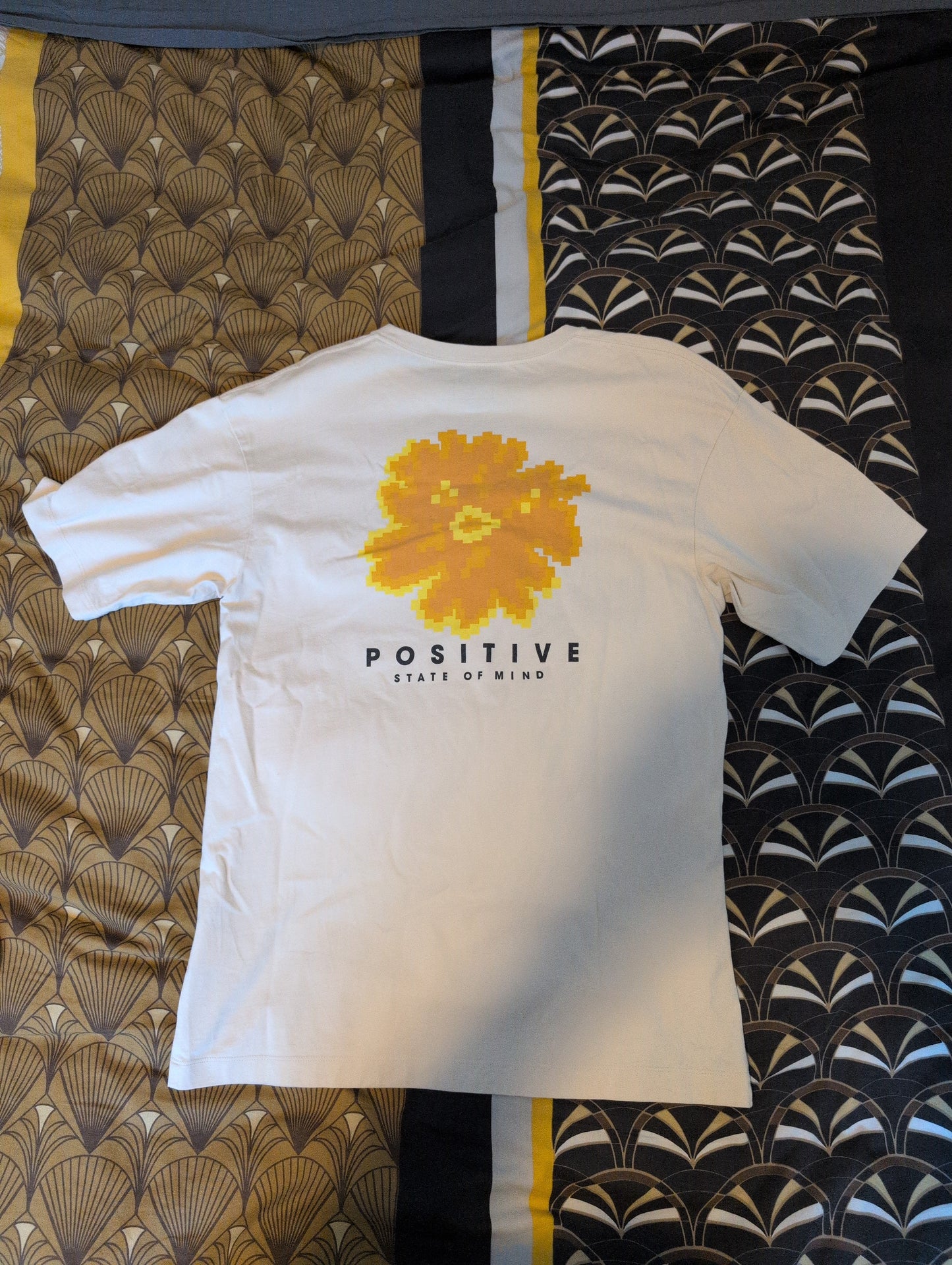 Tee shirt imprimé positive devant et dos