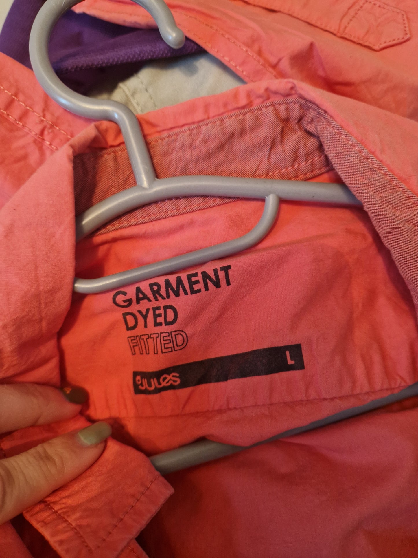 Chemise rose
