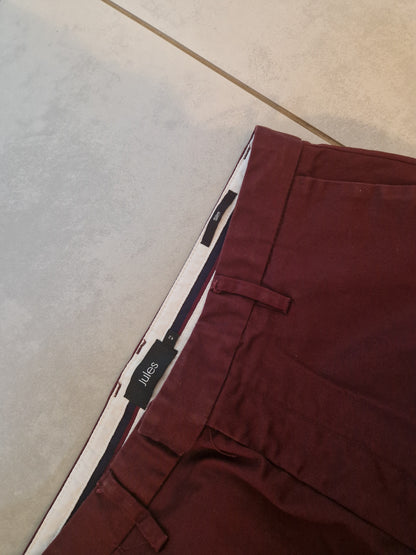 Pantalon bordeaux