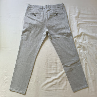 Pantalon Chino slim gris