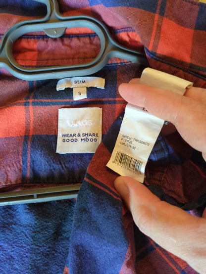 Chemise à Carreaux Slim