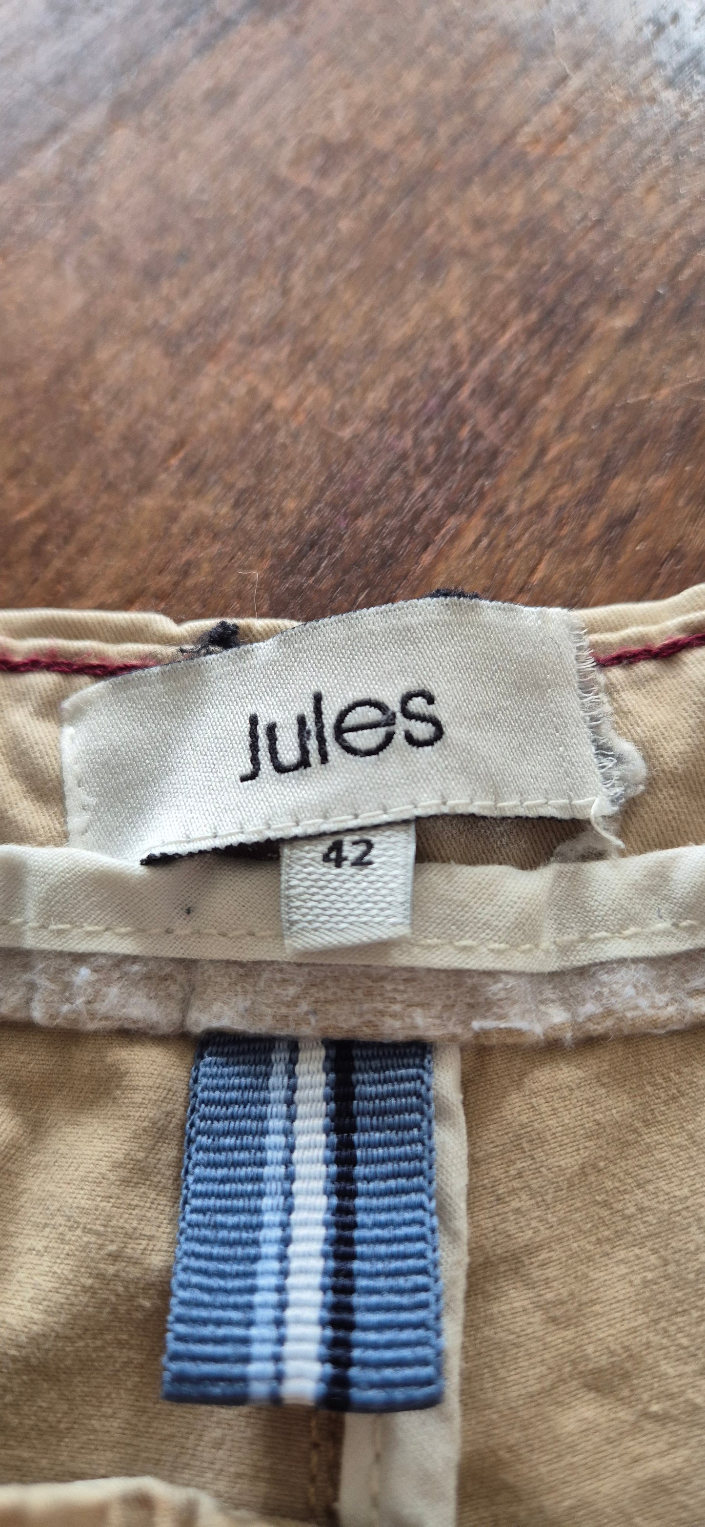 Chino coupe slim 4 longueurs uni Sasha