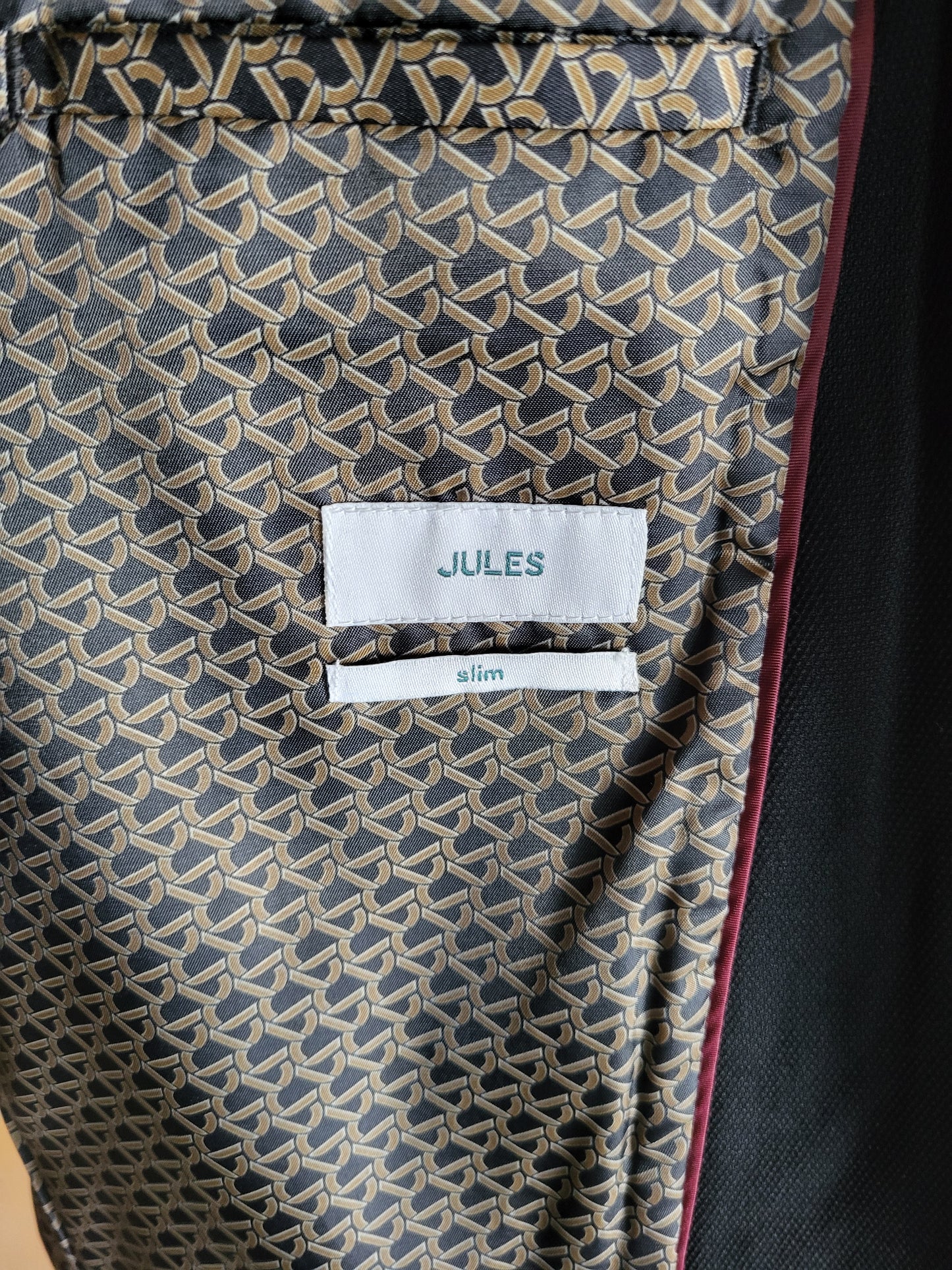 Veste costume, noir
