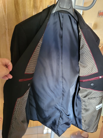 Veste costume, noir