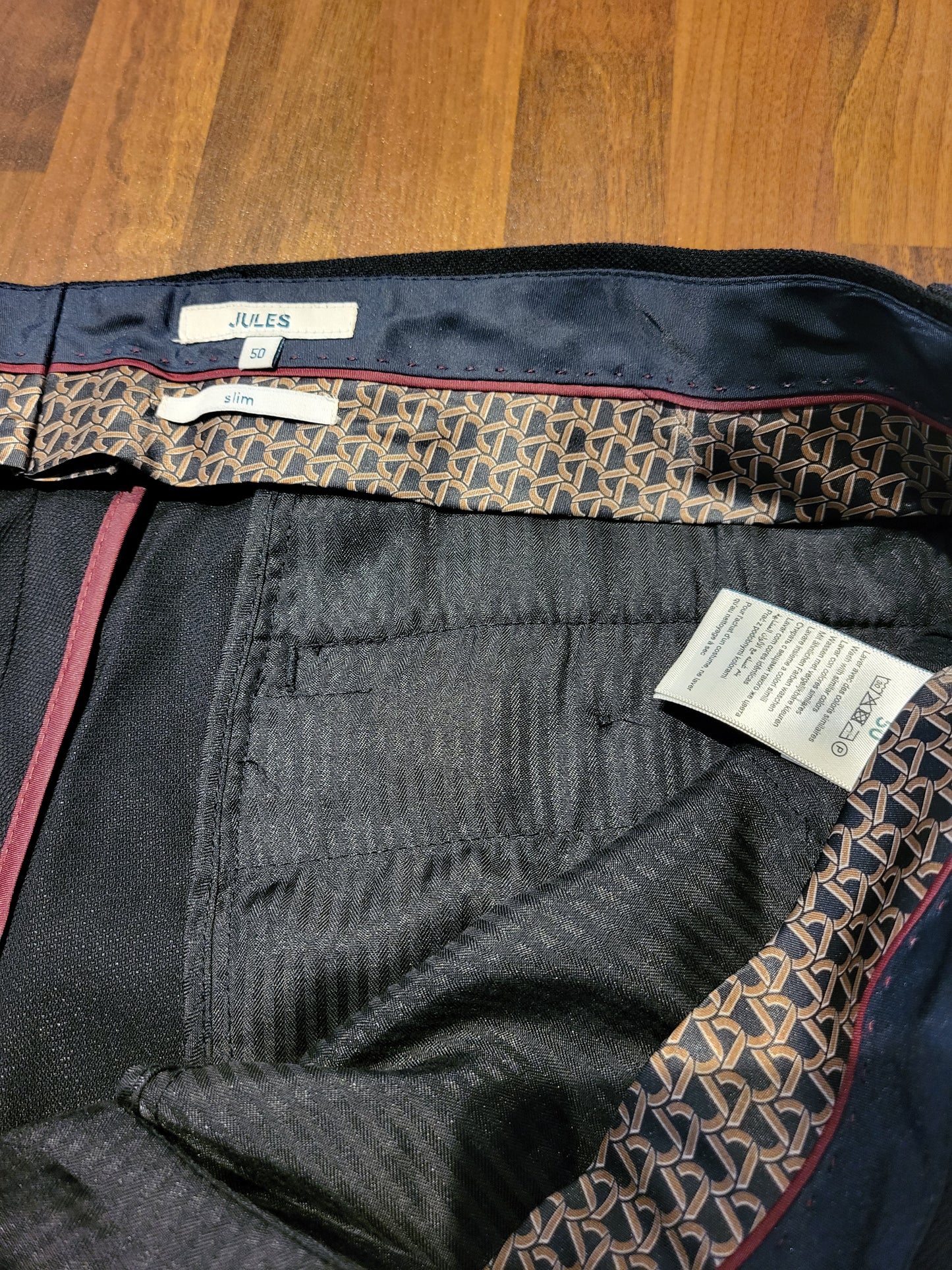 Pantalon costume noir