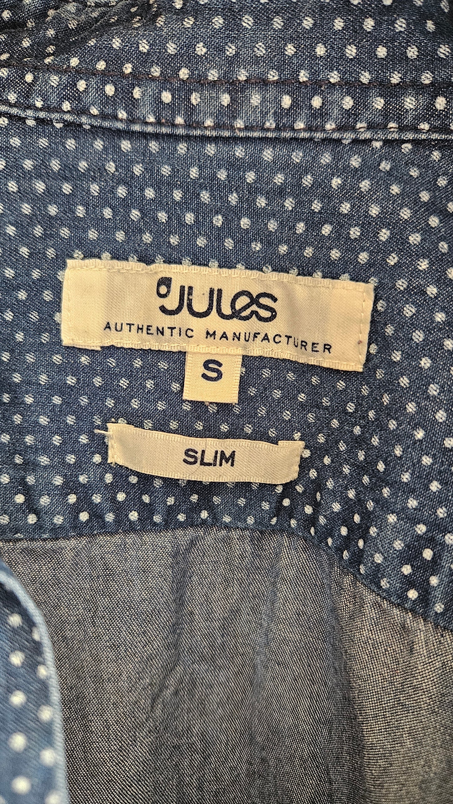 Chemise bleue