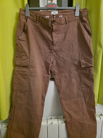 Pantalon marron foncer