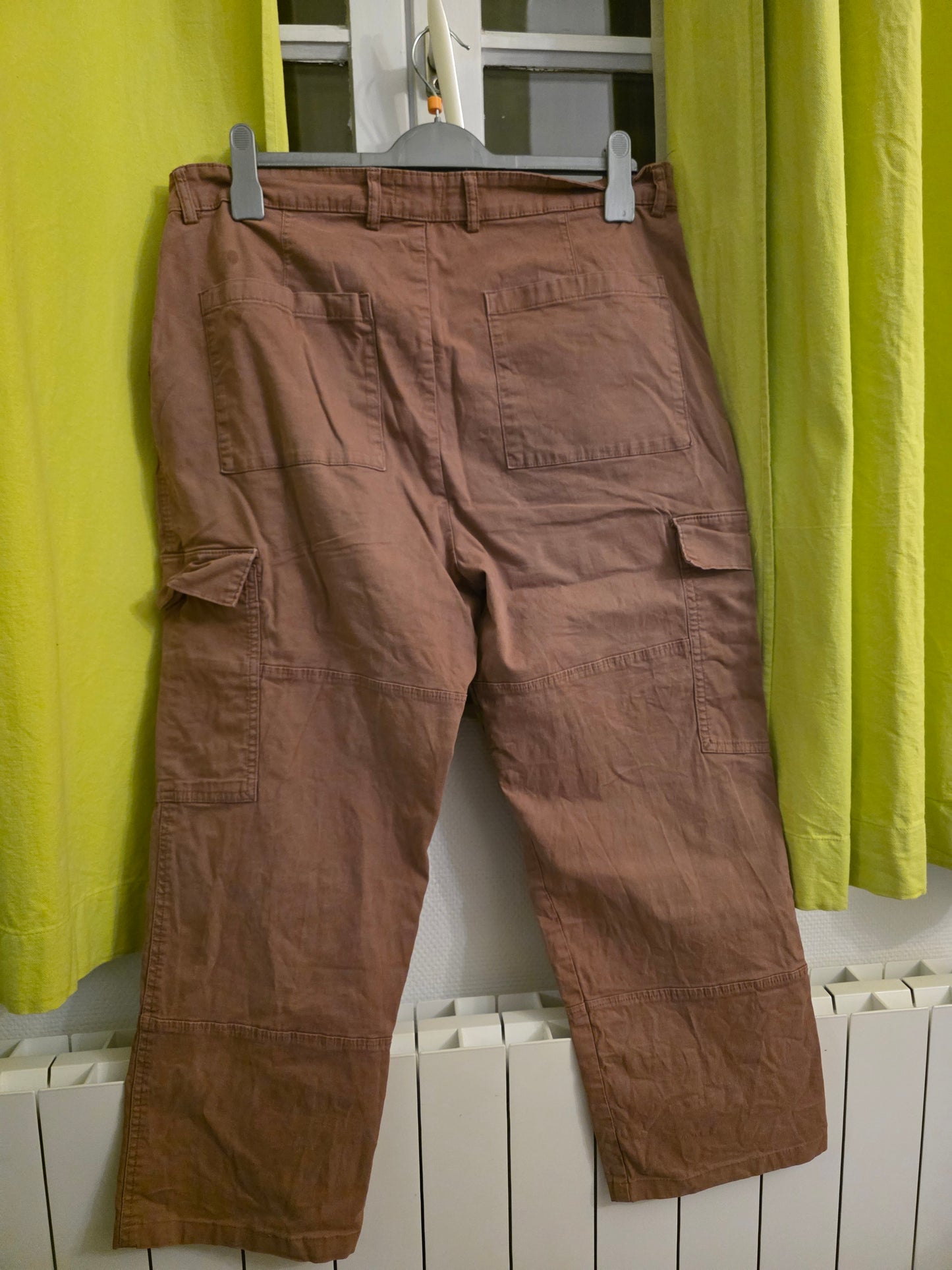 Pantalon marron foncer