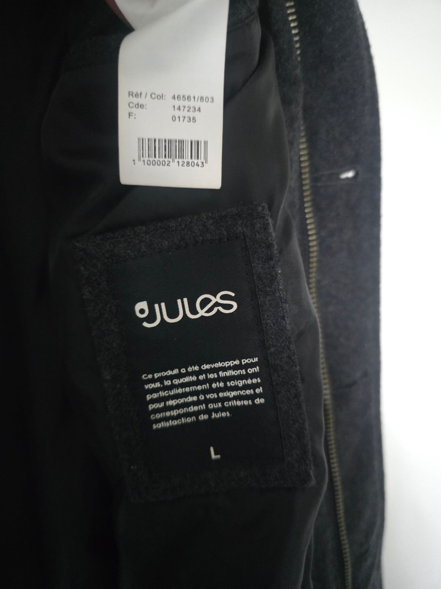 Veste gris foncée