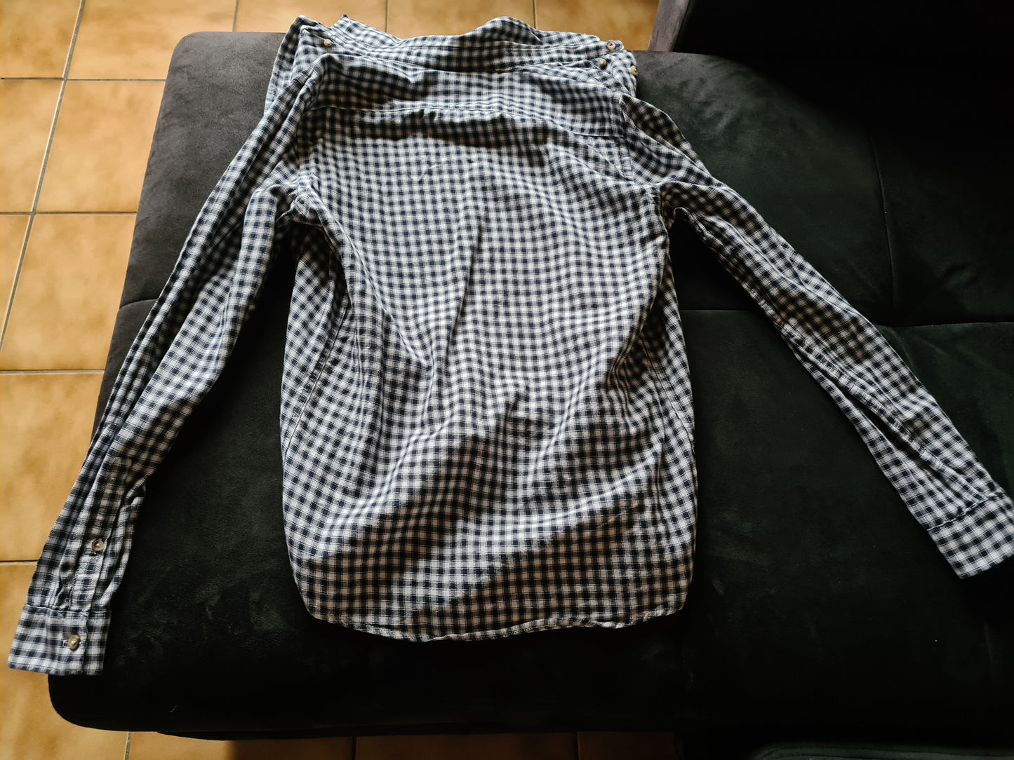 Chemise à carreaux coupe slim