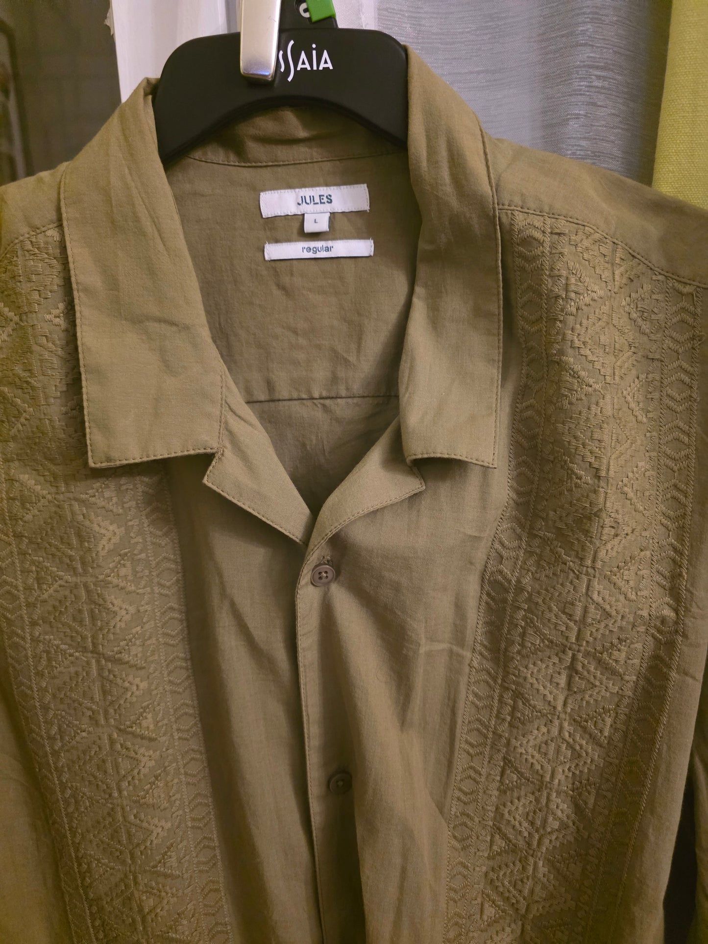 Chemise verte militaire