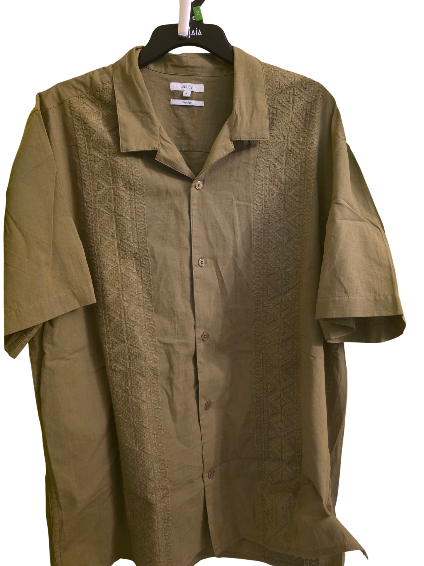 Chemise verte militaire