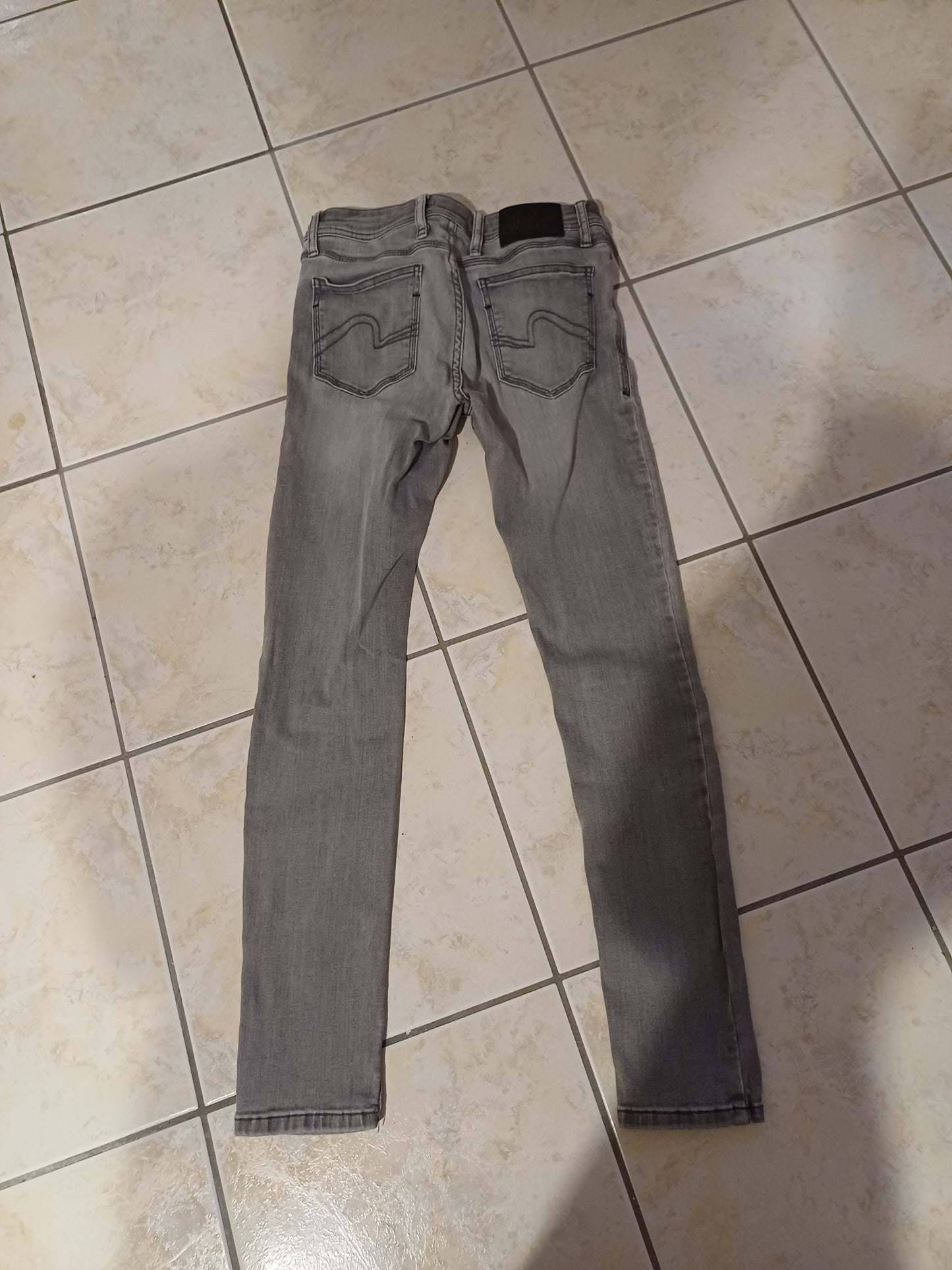Jean skinny 3 longueurs en polyester recyclé