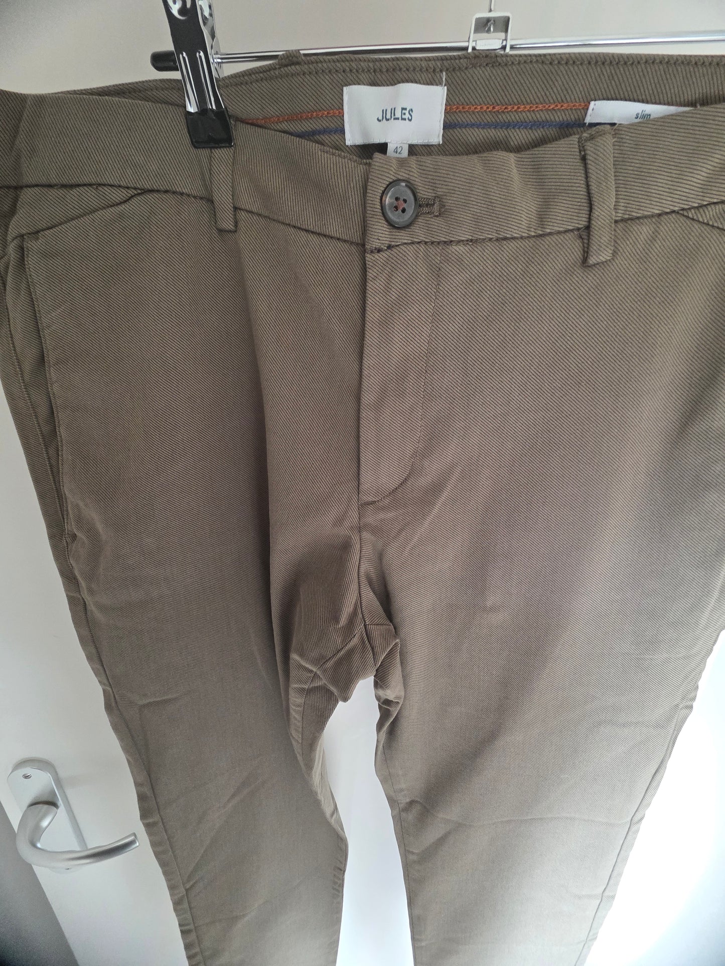 Pantalon chino en twill