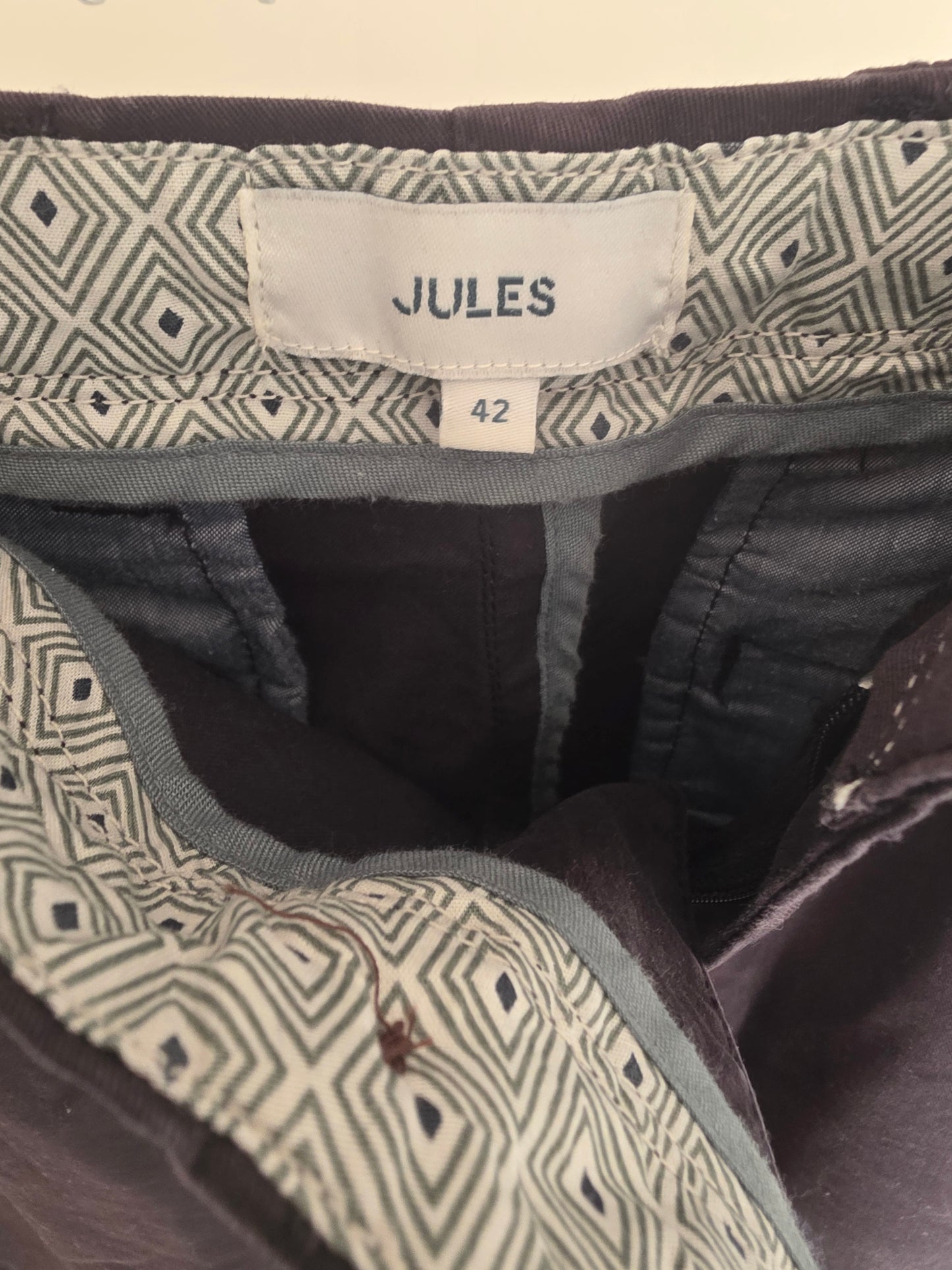 Pantalon chino slim 3 longueurs