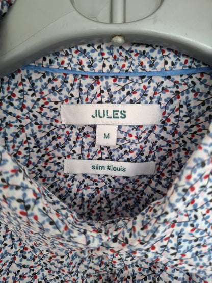 Chemise slim imprimé floral coton