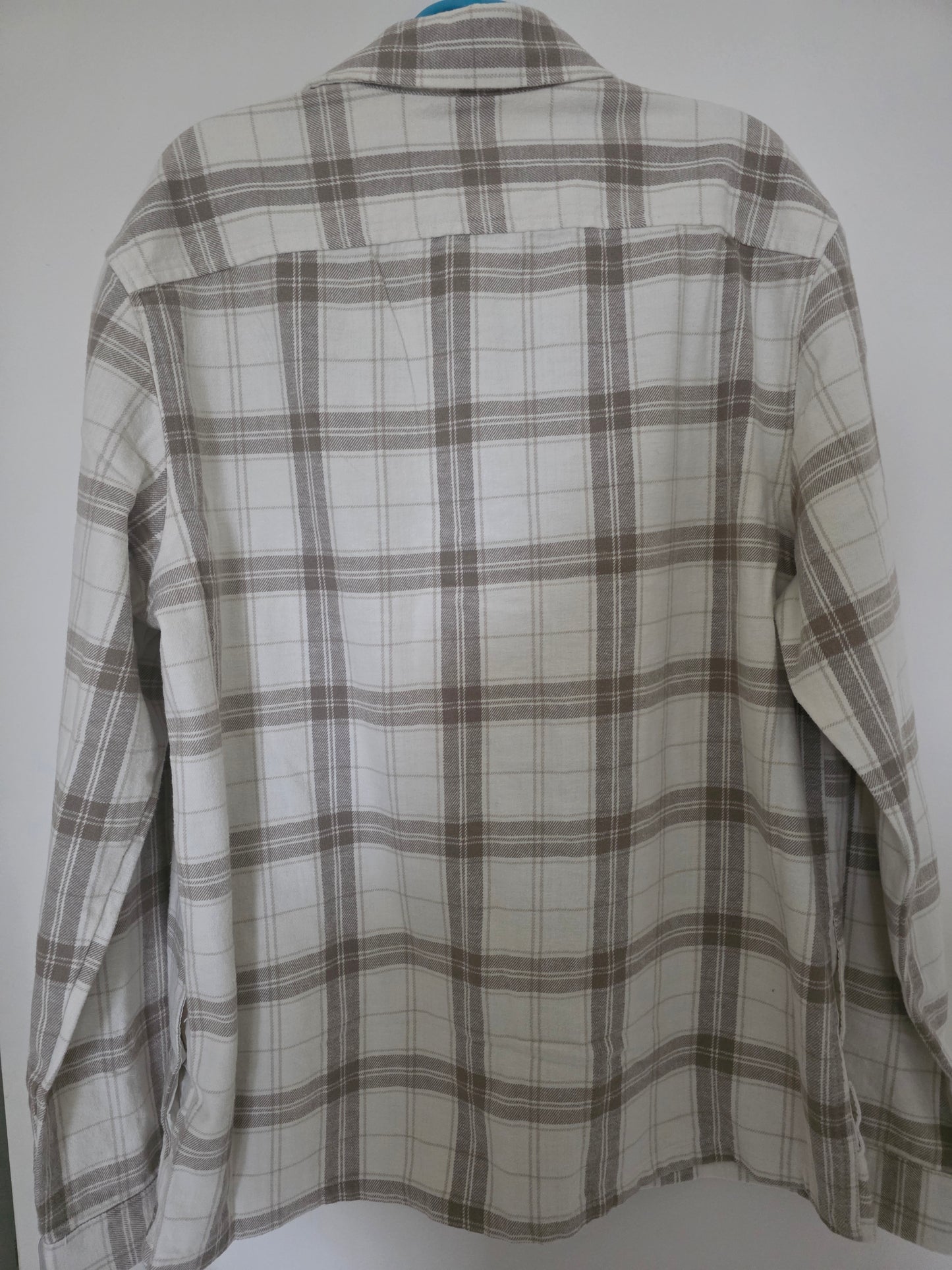 Surchemise à carreaux en coton