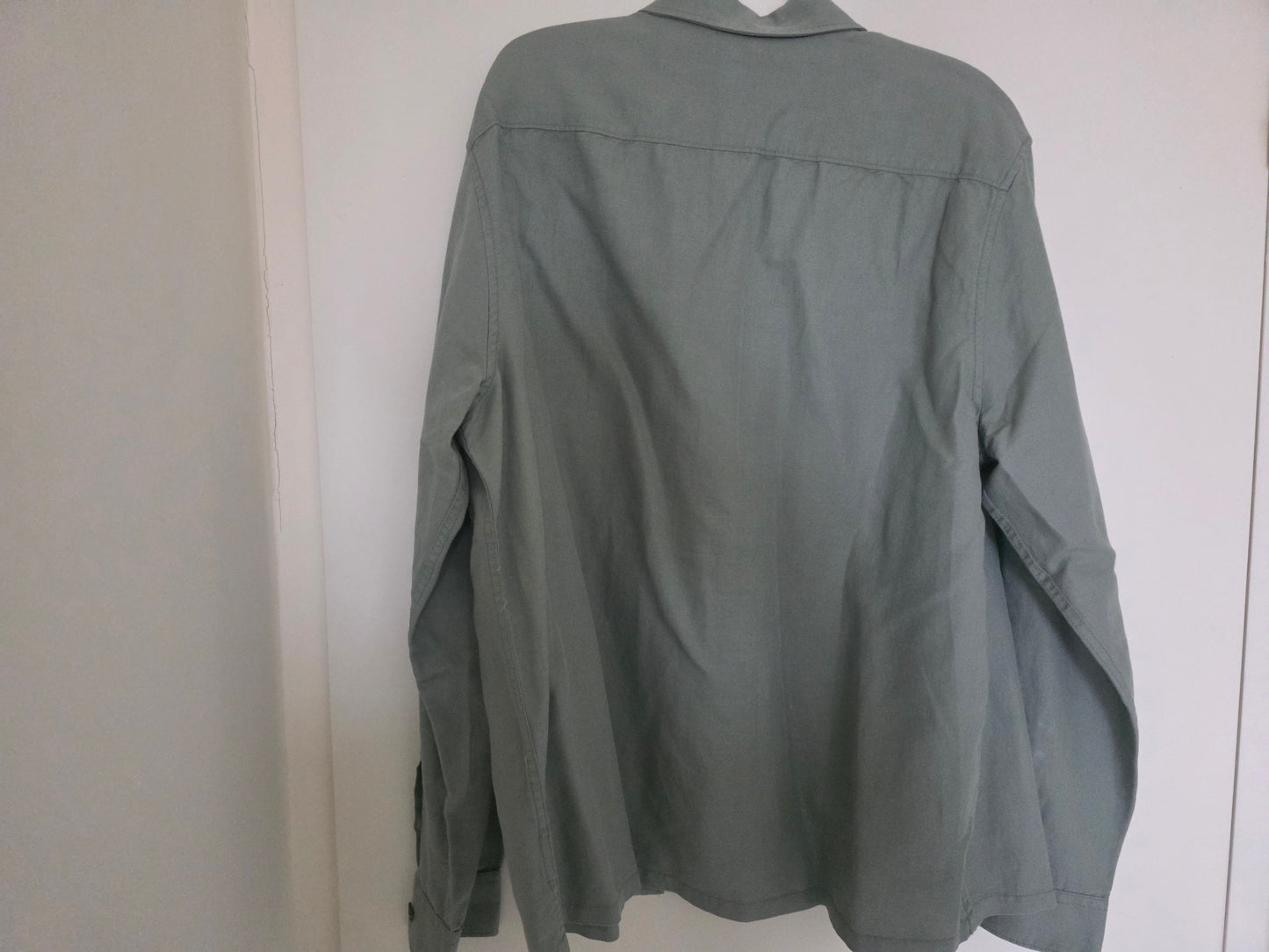 Surchemise unie lin coton