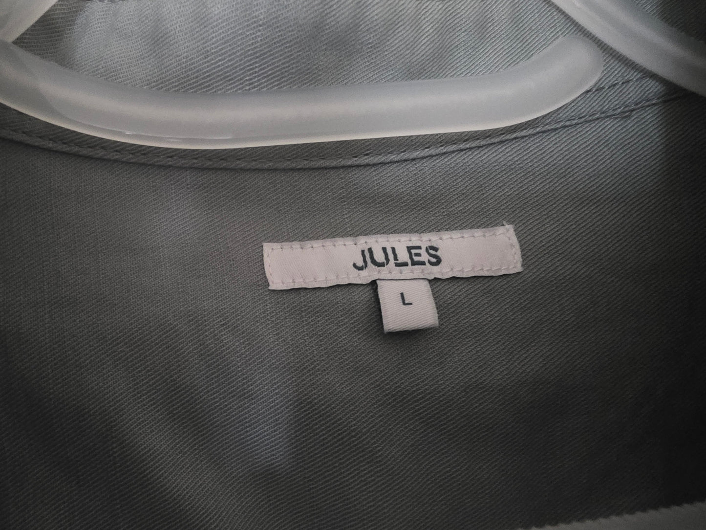 Surchemise unie lin coton