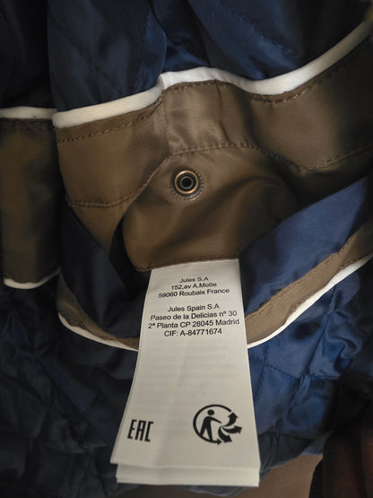 Blouson kaki col en servant amovible