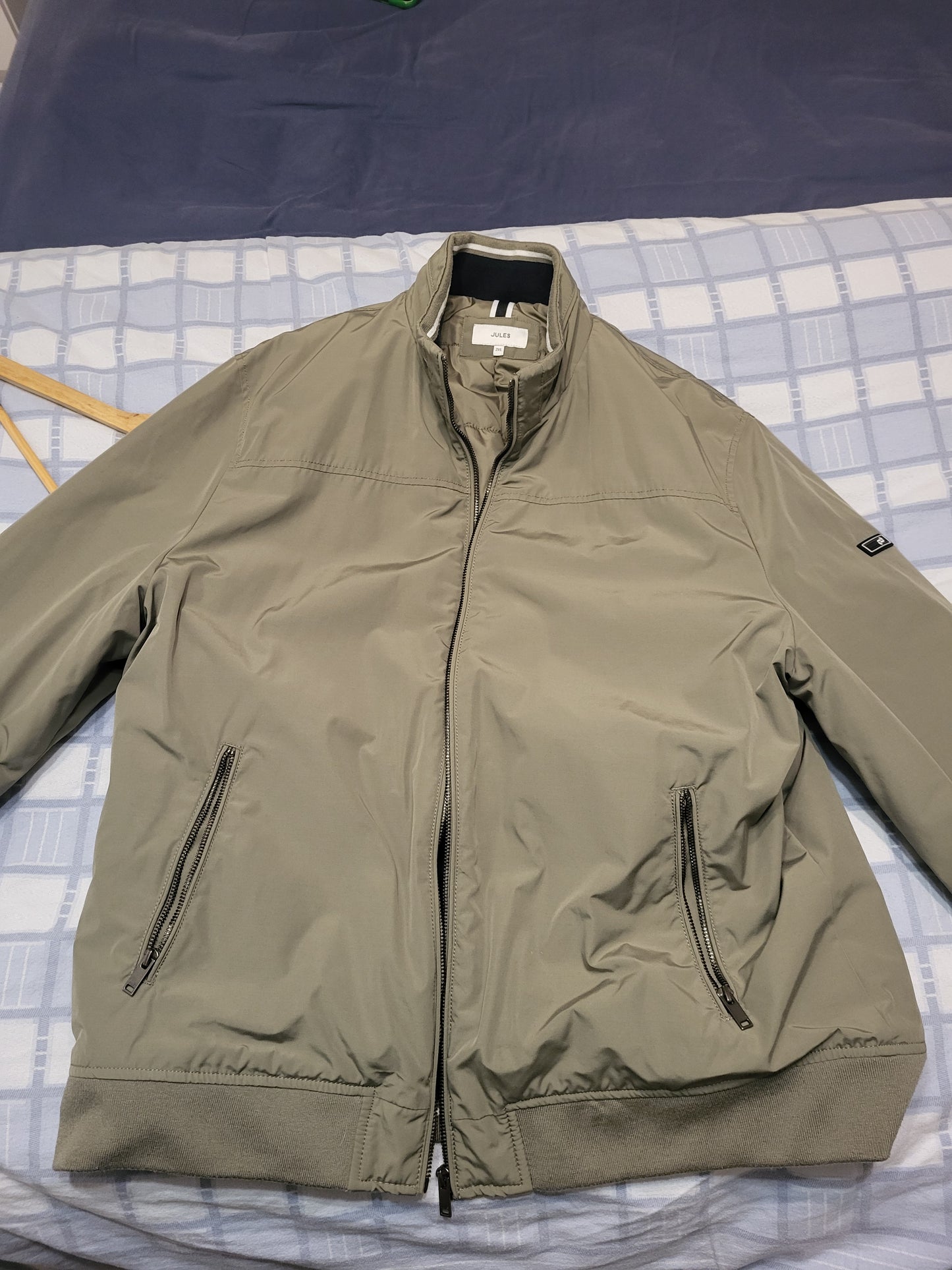 Blouson rembourré col montant