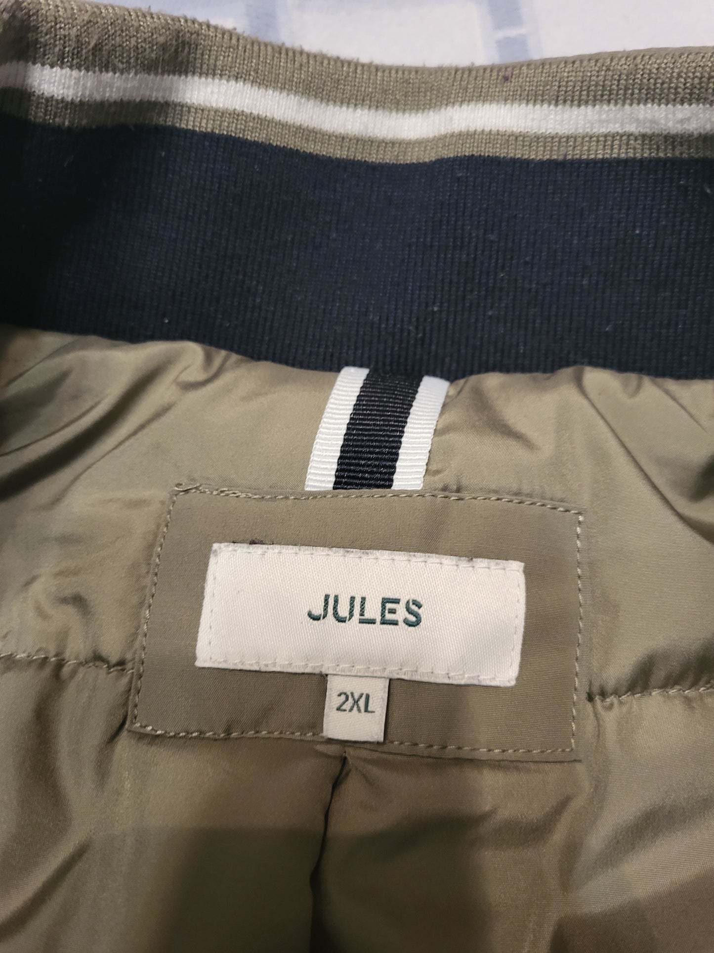 Blouson rembourré col montant