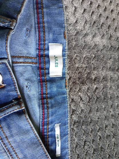 Jean slim en coton et polyester recyclés