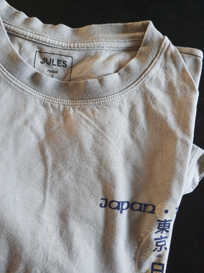 T-shirt manches courtes print japonais S