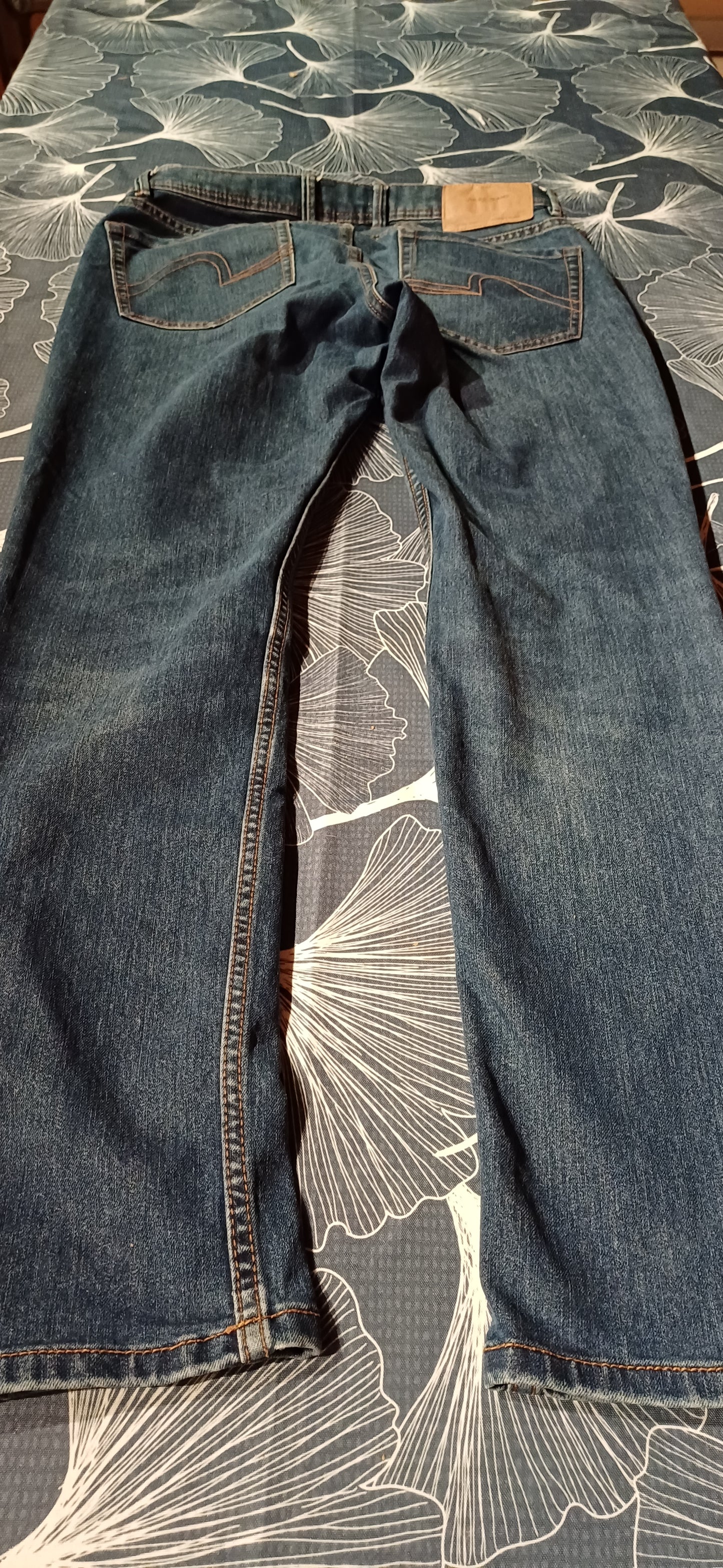 Jean straight 4 longueurs coton polyester recyclés
