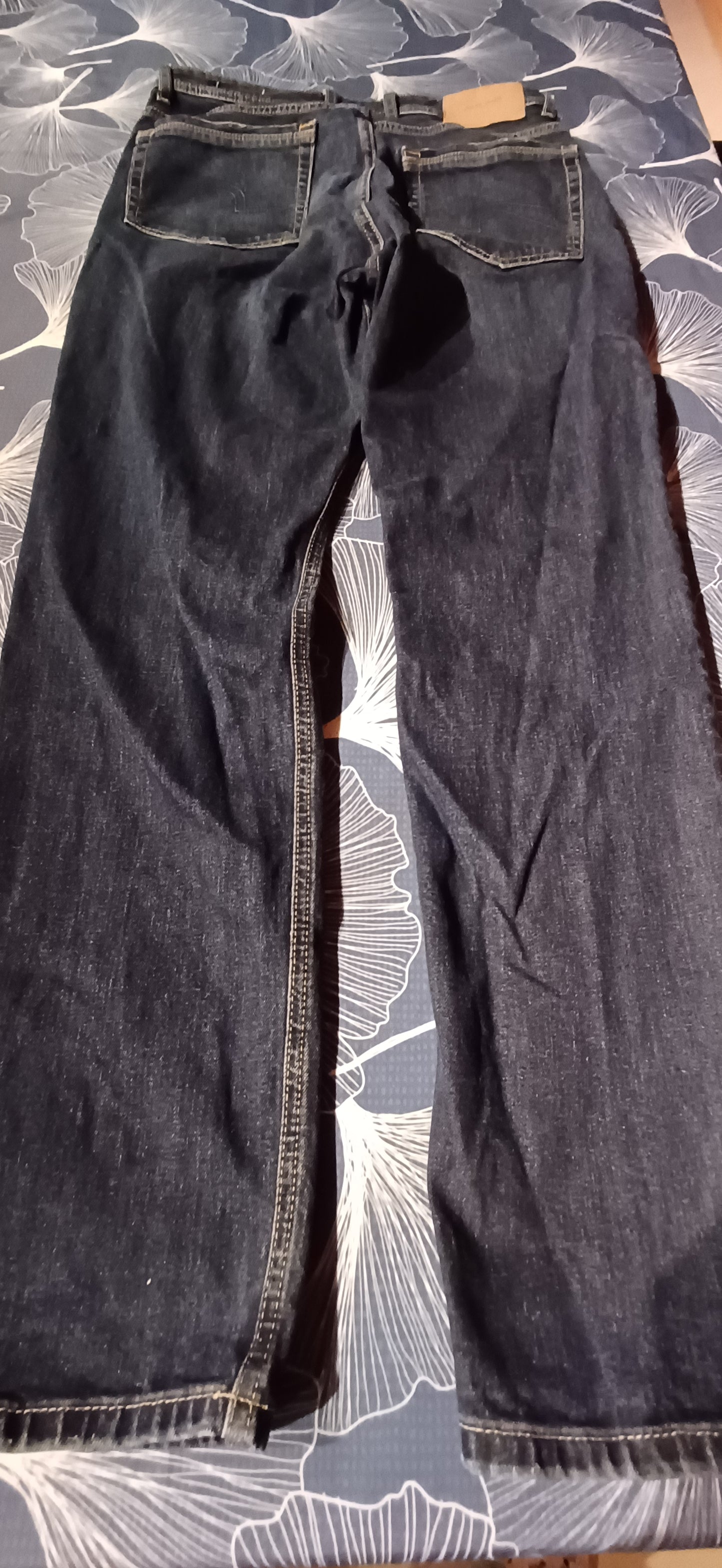 Jean straight bleu foncé taille 40