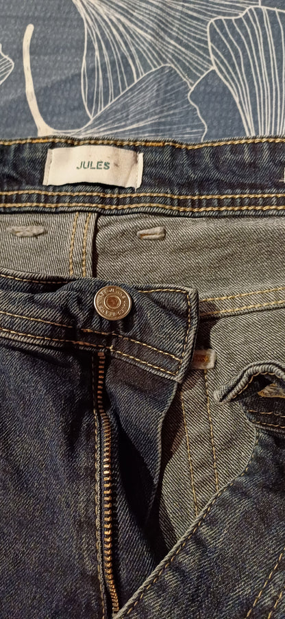 Jean straight bleu foncé taille 40