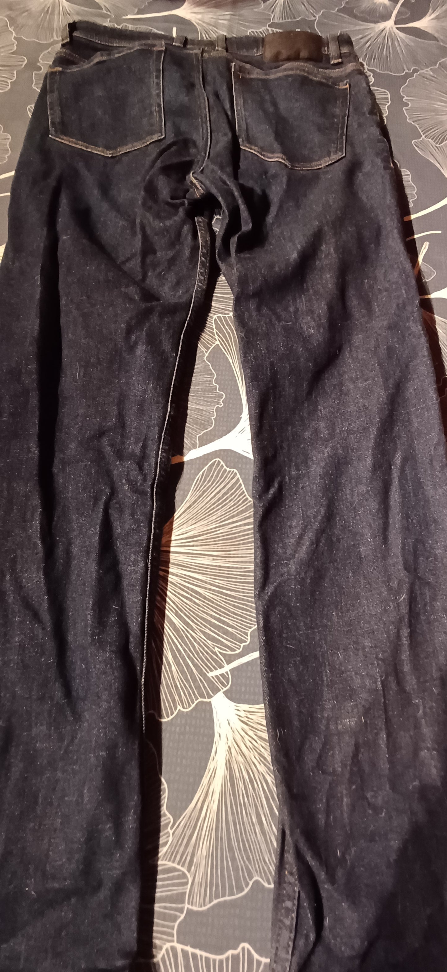 Jean straight bleu foncé taille 40