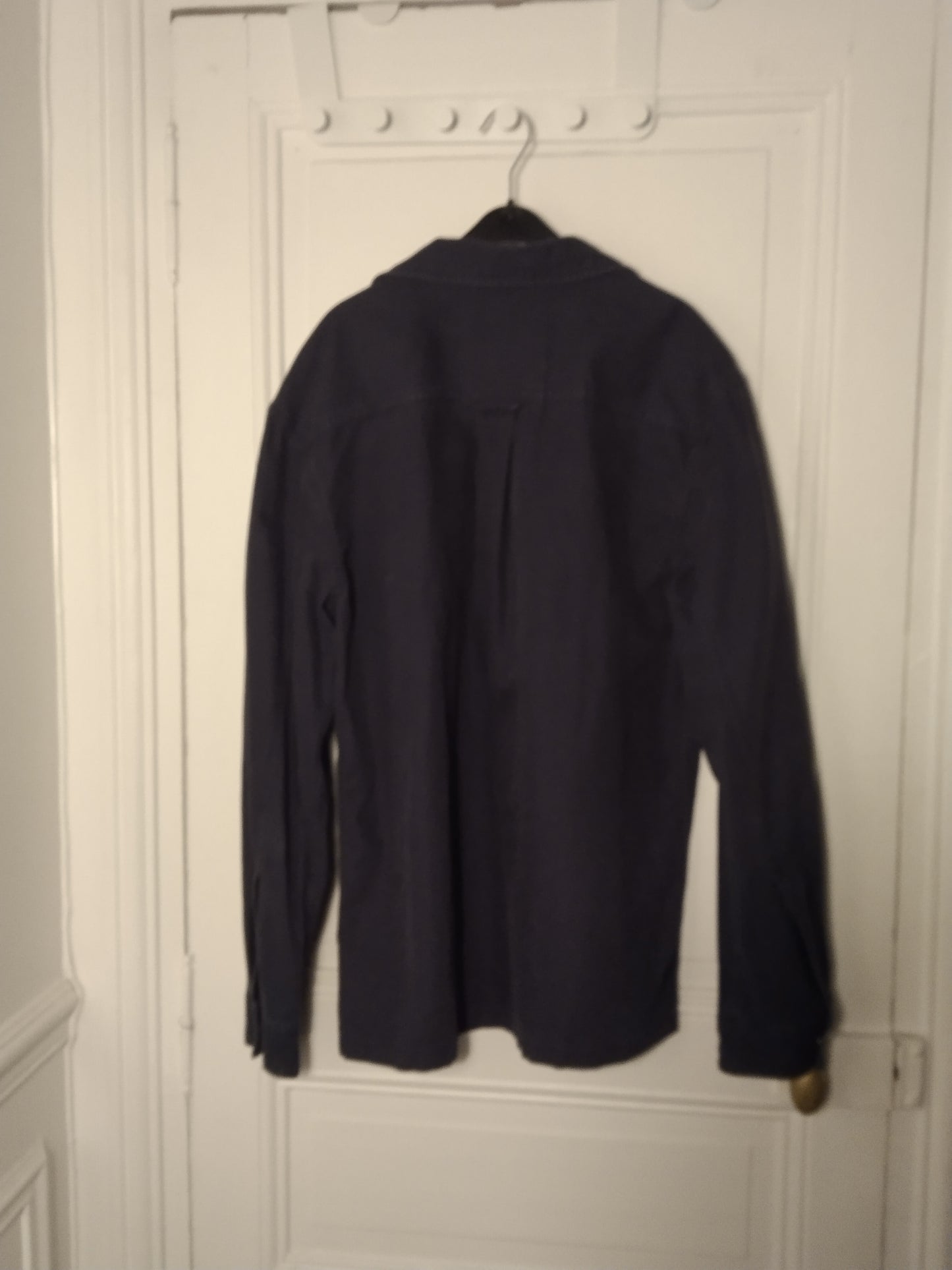 Surchemise unie effet workwear coton