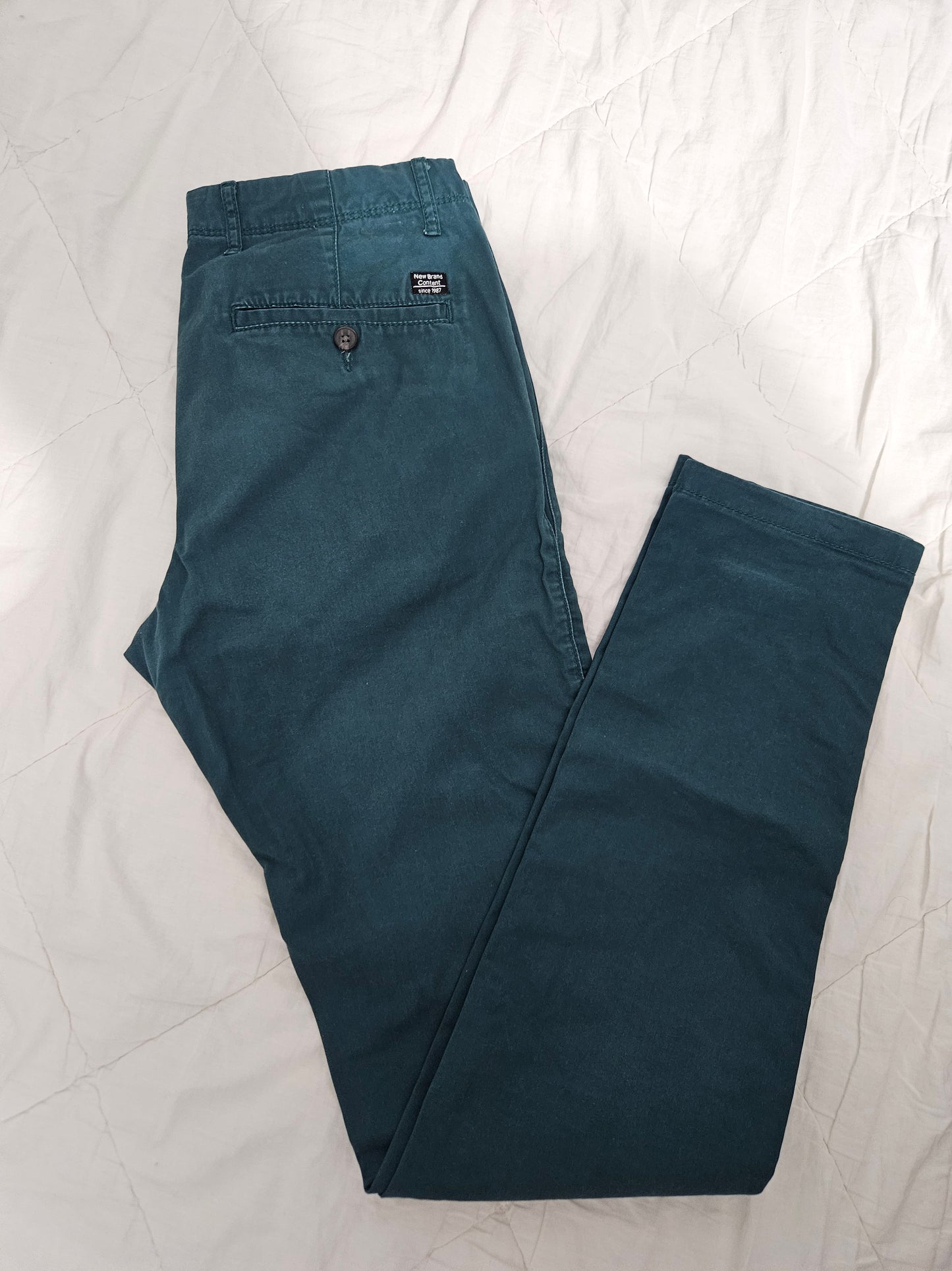 Pantalon chino slim sasha
