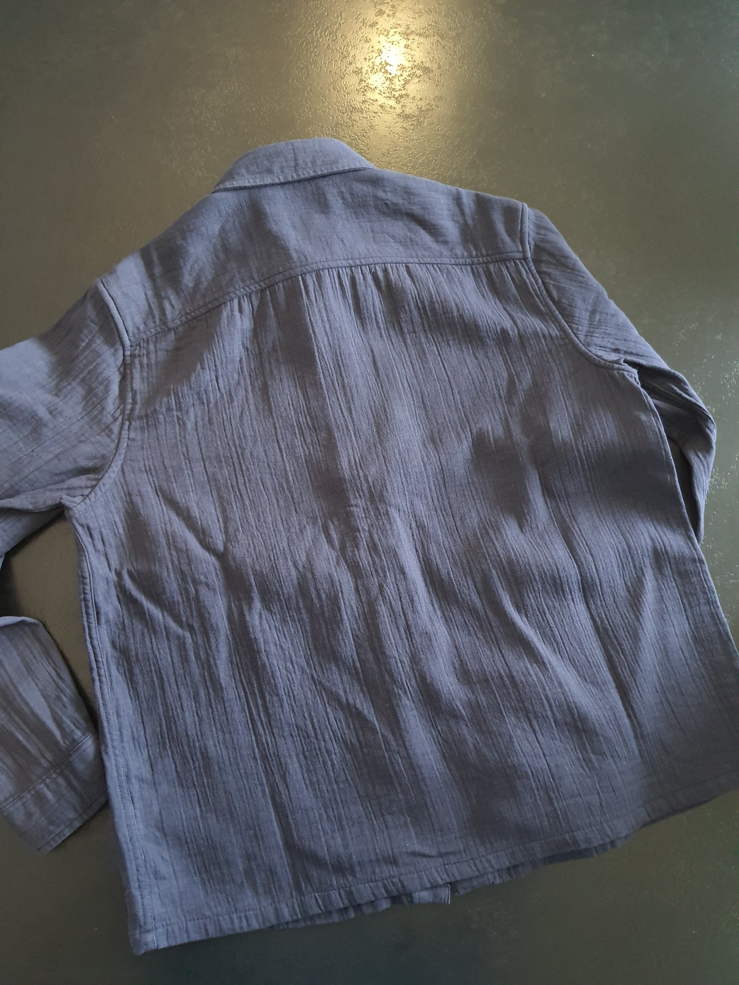 Surchemise en gaze de coton