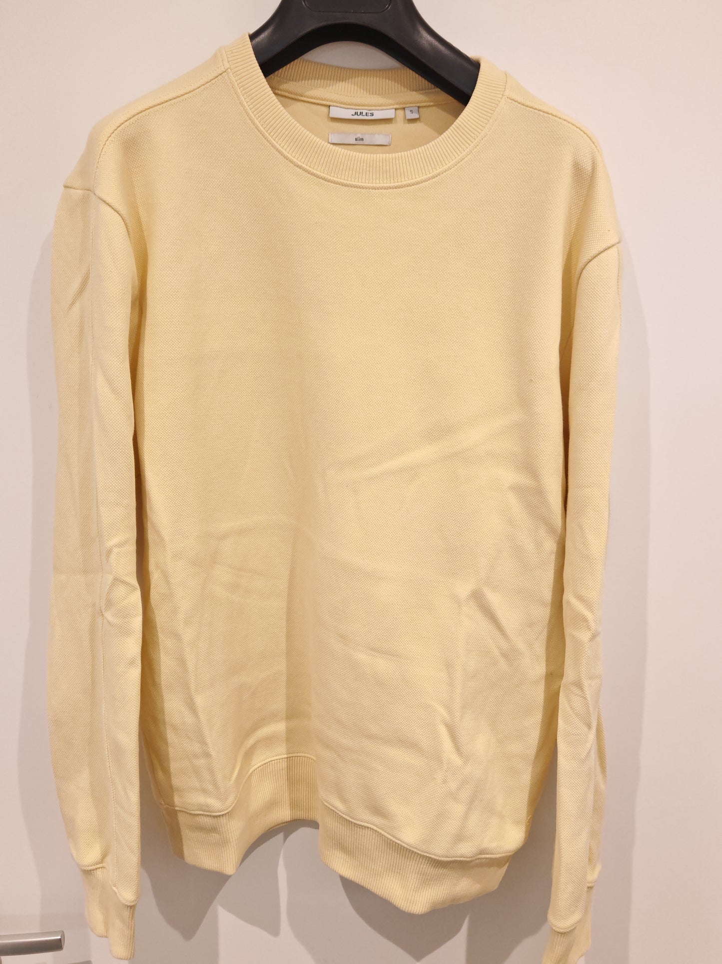 Sweat piqué à col rond