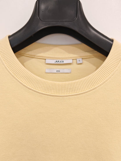 Sweat piqué à col rond