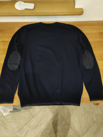 Pull mérinos col rond