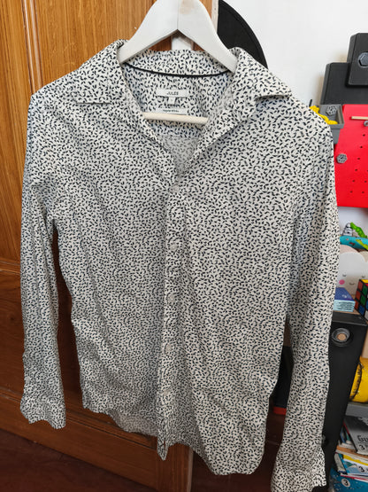 Chemise regular imprimé micro motif coto