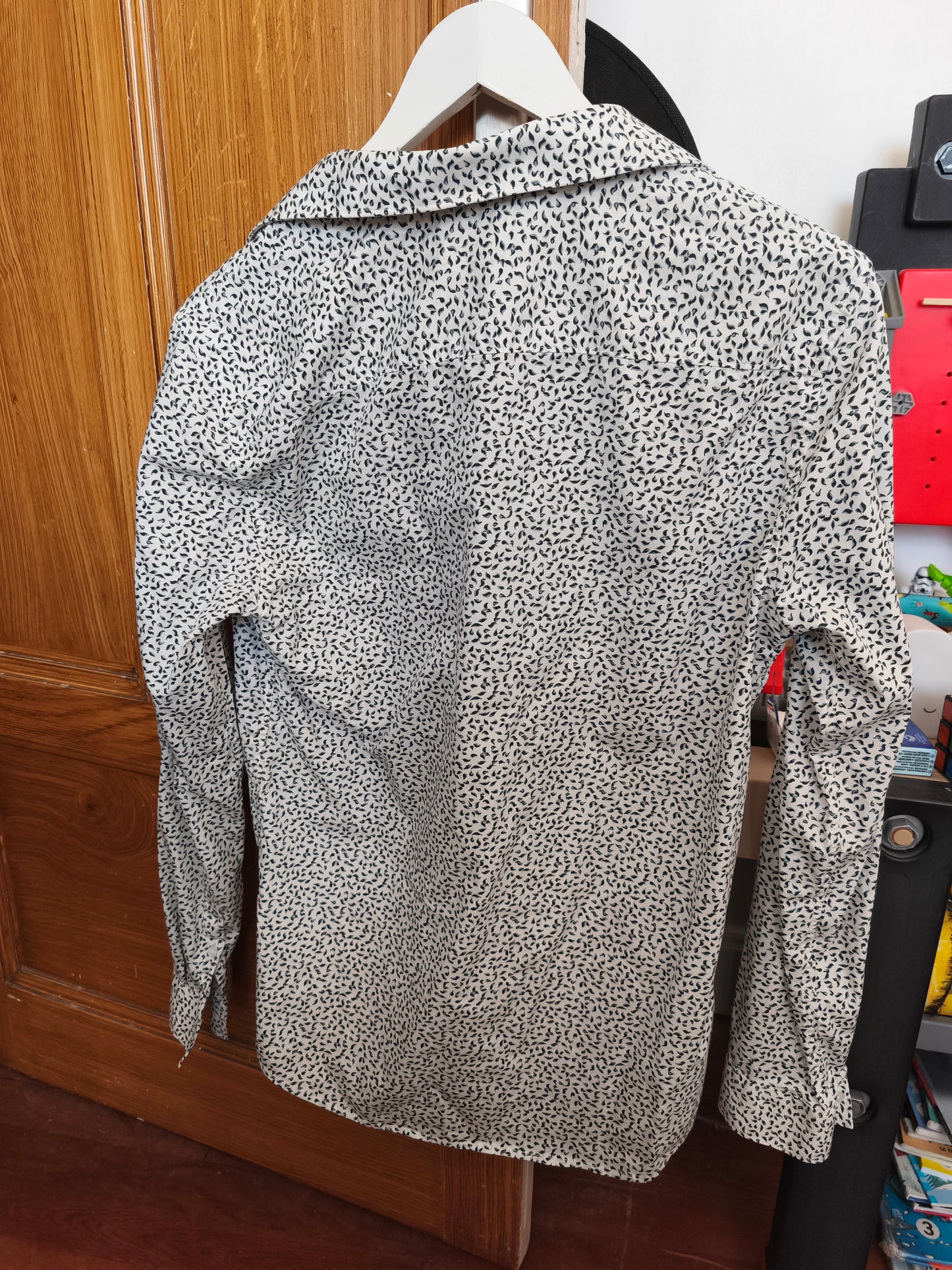 Chemise regular imprimé micro motif coto