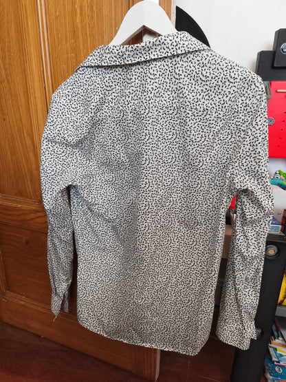 Chemise regular imprimé micro motif coto