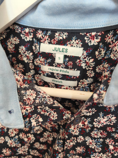 Chemise regular à fleur coton