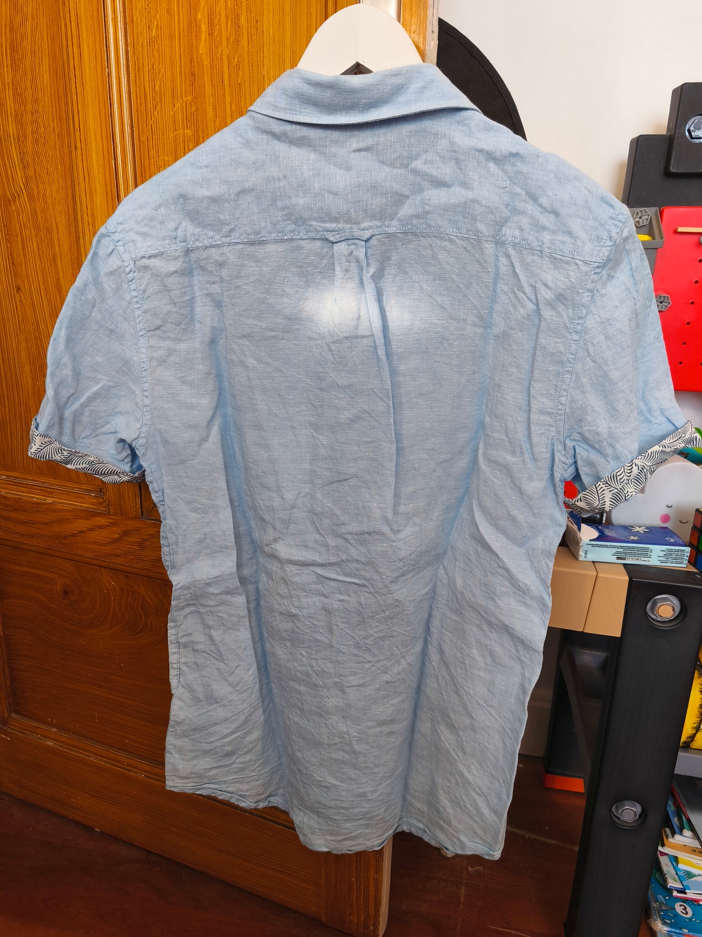 Chemisette regular lin français