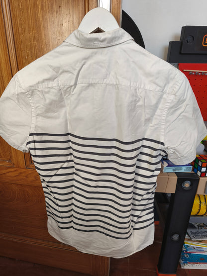 Chemise rayures bleues