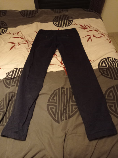 Pantalon bleu marine taille 38 W28 L34